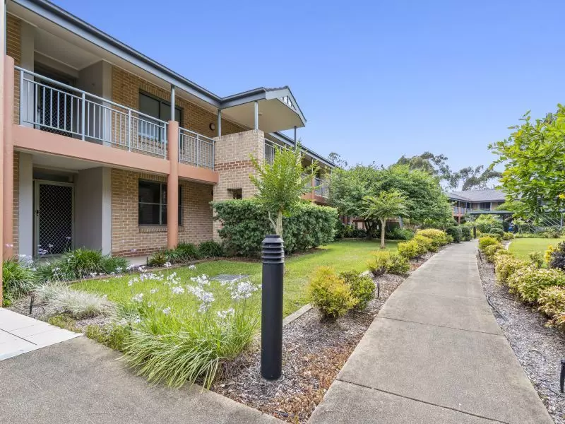 Garden facing ground level unit