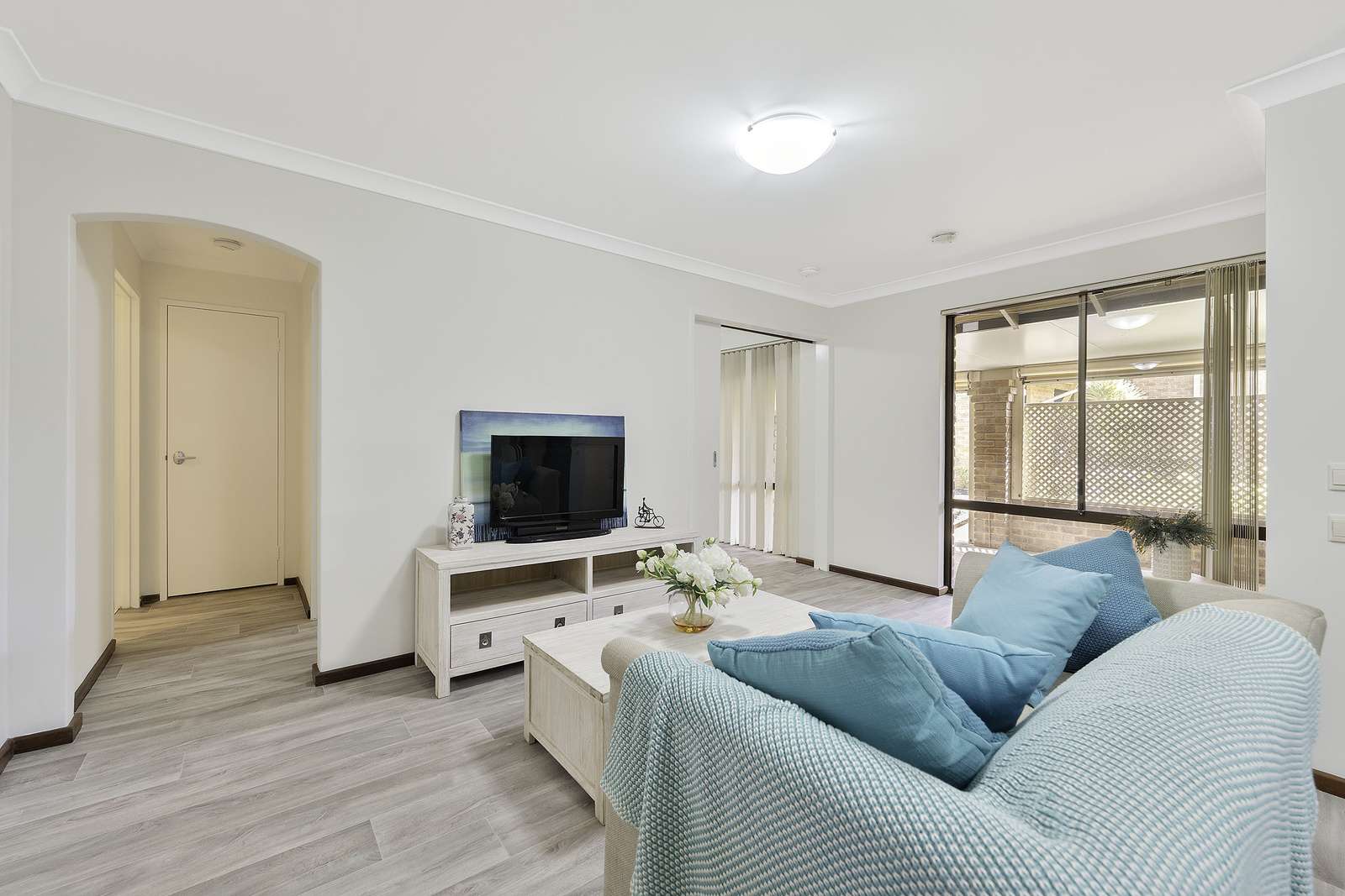 Enjoy garden views in a sought-after village location