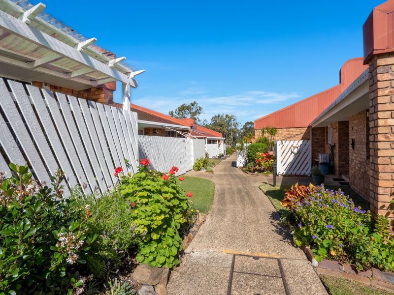 Beautifully refurbished two bedroom, bathroom villas with covered alfresco area.