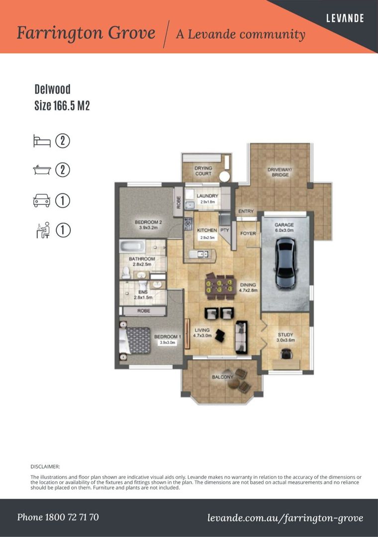 Two Bedroom Villas | Farrington Grove Retirement Estate - Enquiry for Availability