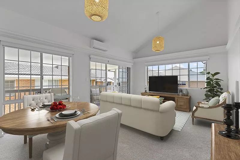 Beautifully renovated 2 bedroom unit with sunny balcony and light-filled throughout.