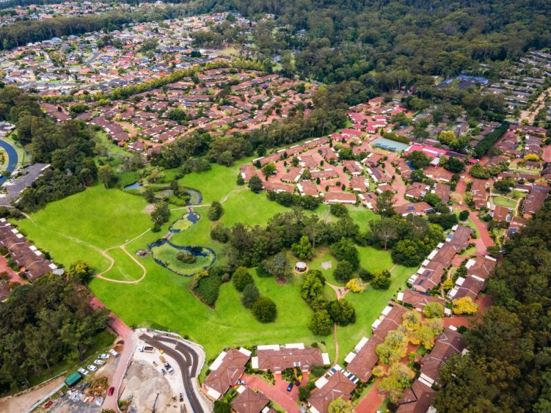 Set in a private enclave of Tarragal Glen Retirement Village