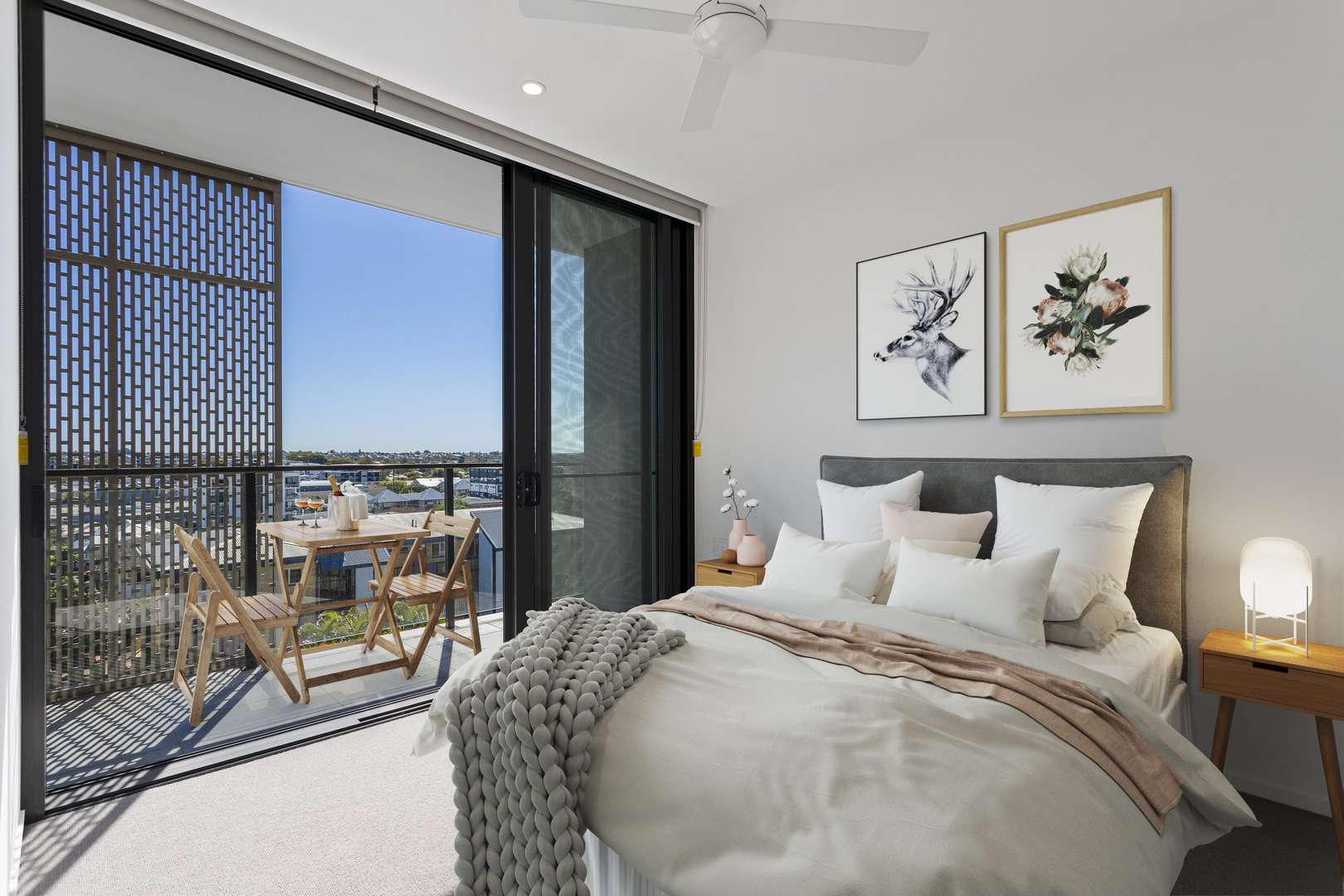 Bright and spacious, north-facing apartment