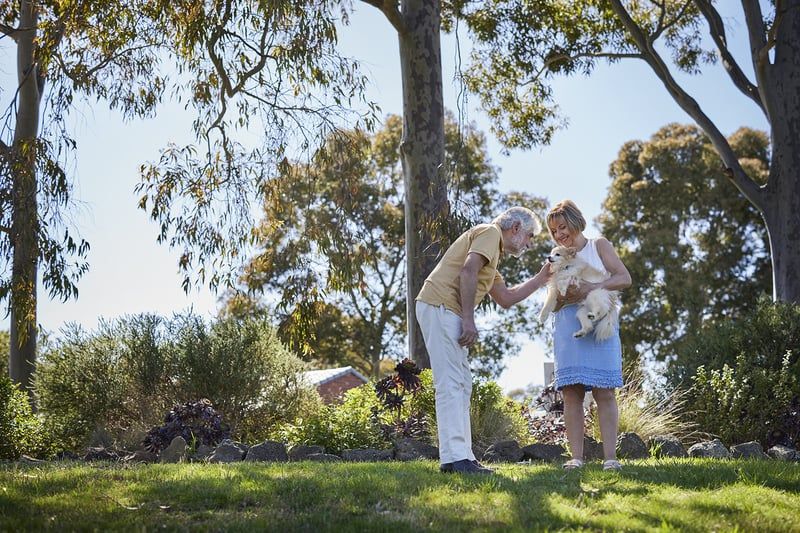 Private, Updated Unit with Courtyard in a Friendly Village Setting