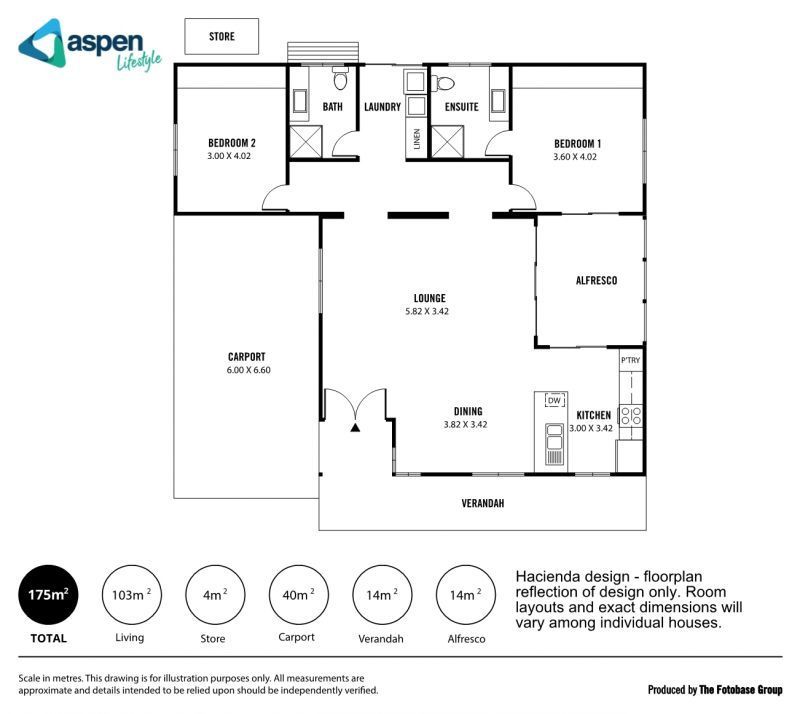 Hacienda – north-facing contemporary home