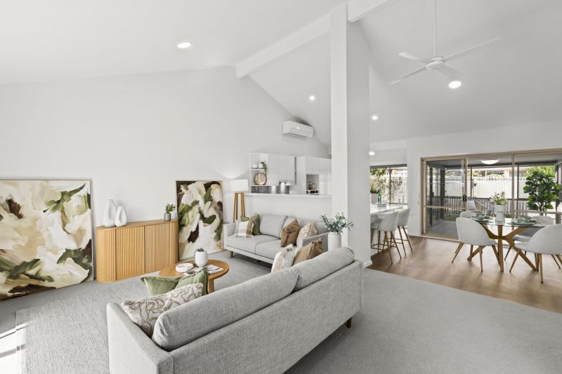 Cathedral Ceilings, Sunshine and Community Close By