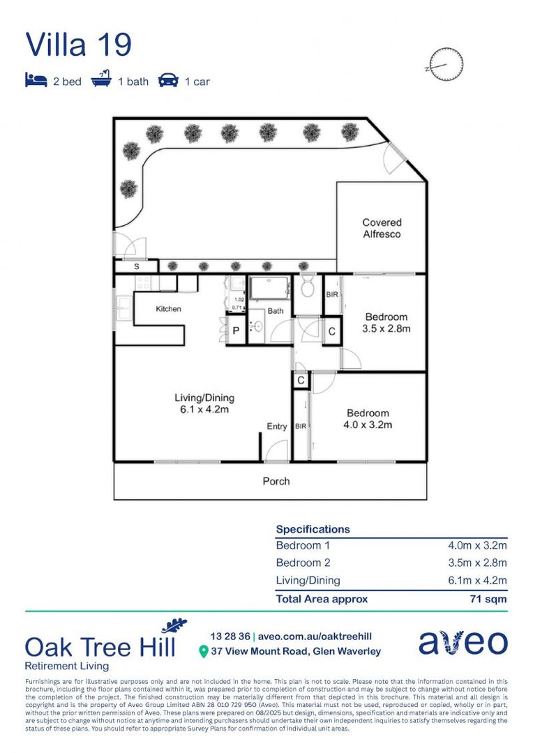 Nestled away amongst a beautiful garden setting