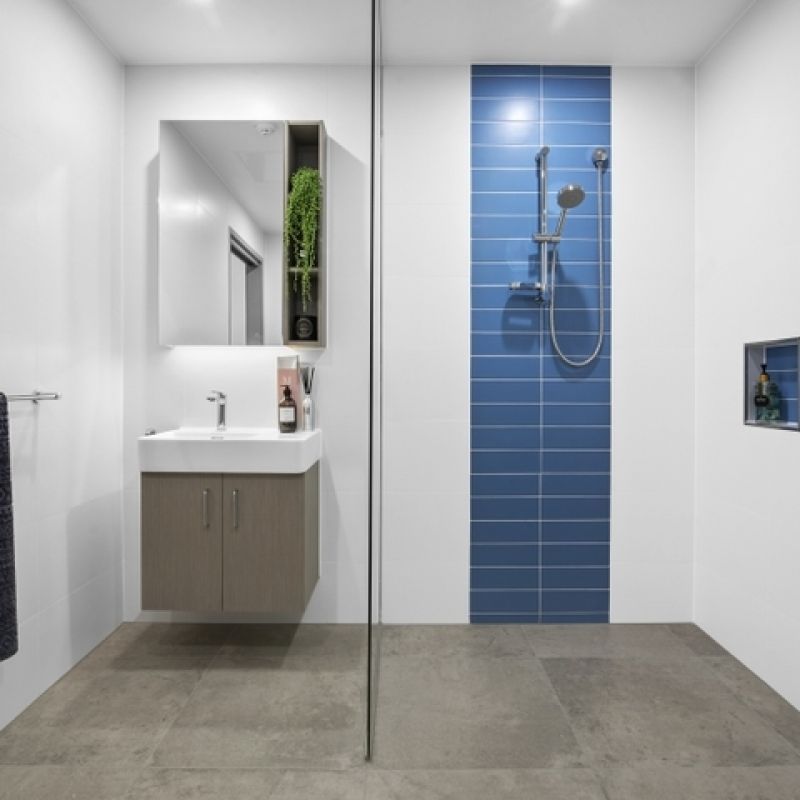 Easy lift access and convenient proximity to the dining room. Light and airy for year around entertainment.