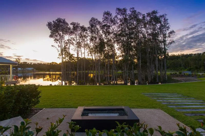 Light‑Filled Custom Home with Peaceful Greenspace Setting