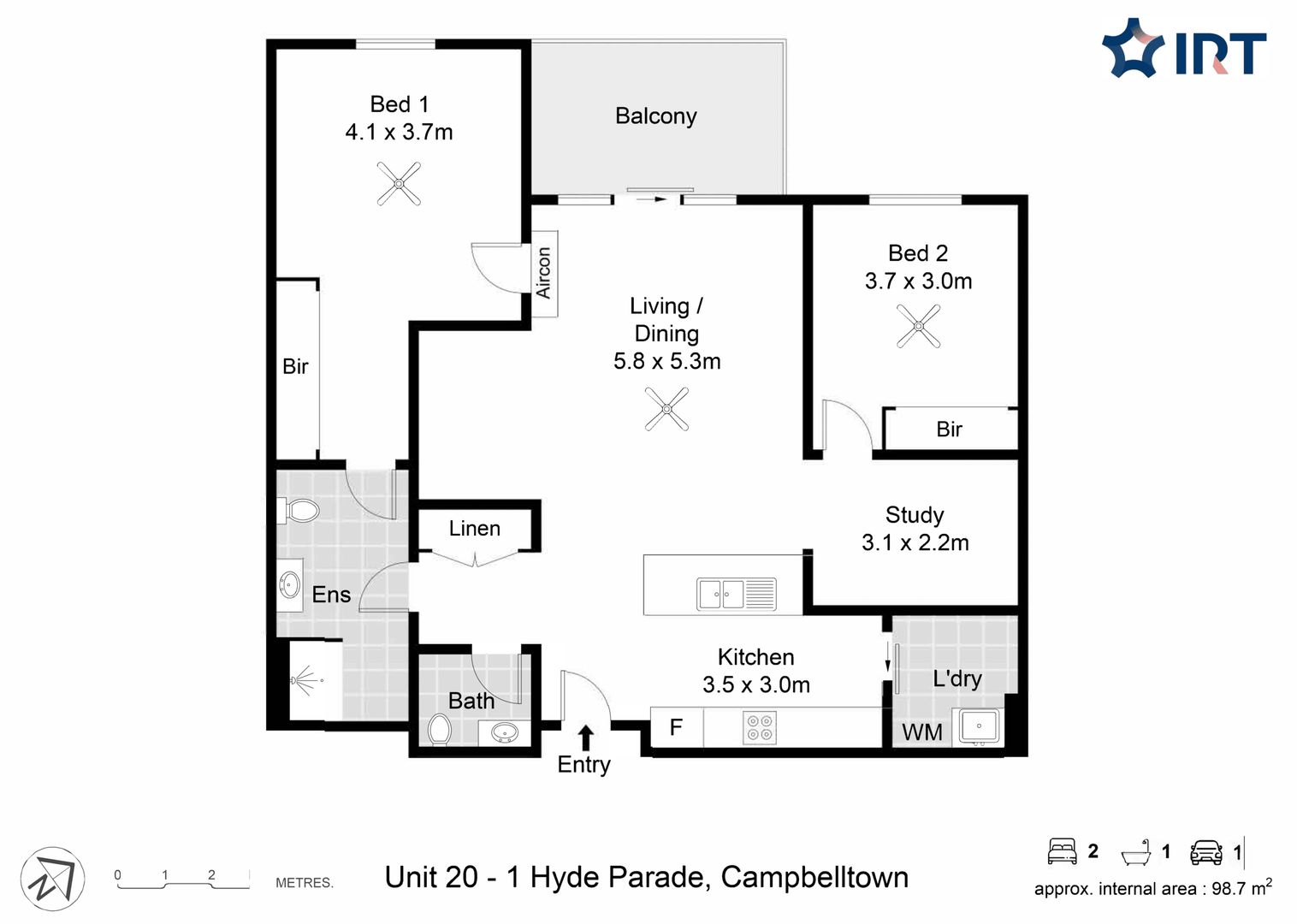 20/1 Hyde Parade, Campbelltown NSW 2560