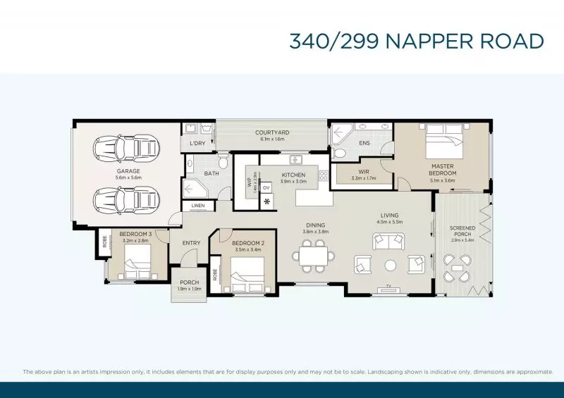 Light Filled Home with Peaceful Outlook