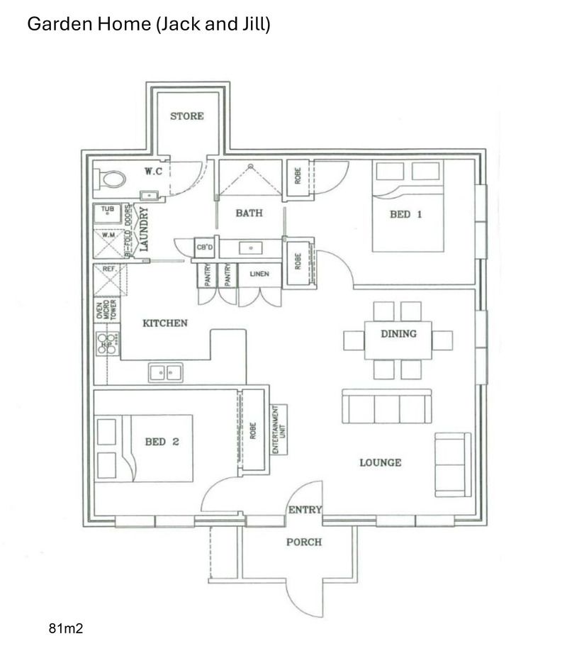 Stylish Garden Retreat Just Steps from Community Centre