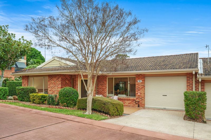 East facing villa with rear patio perfect for entertaining.