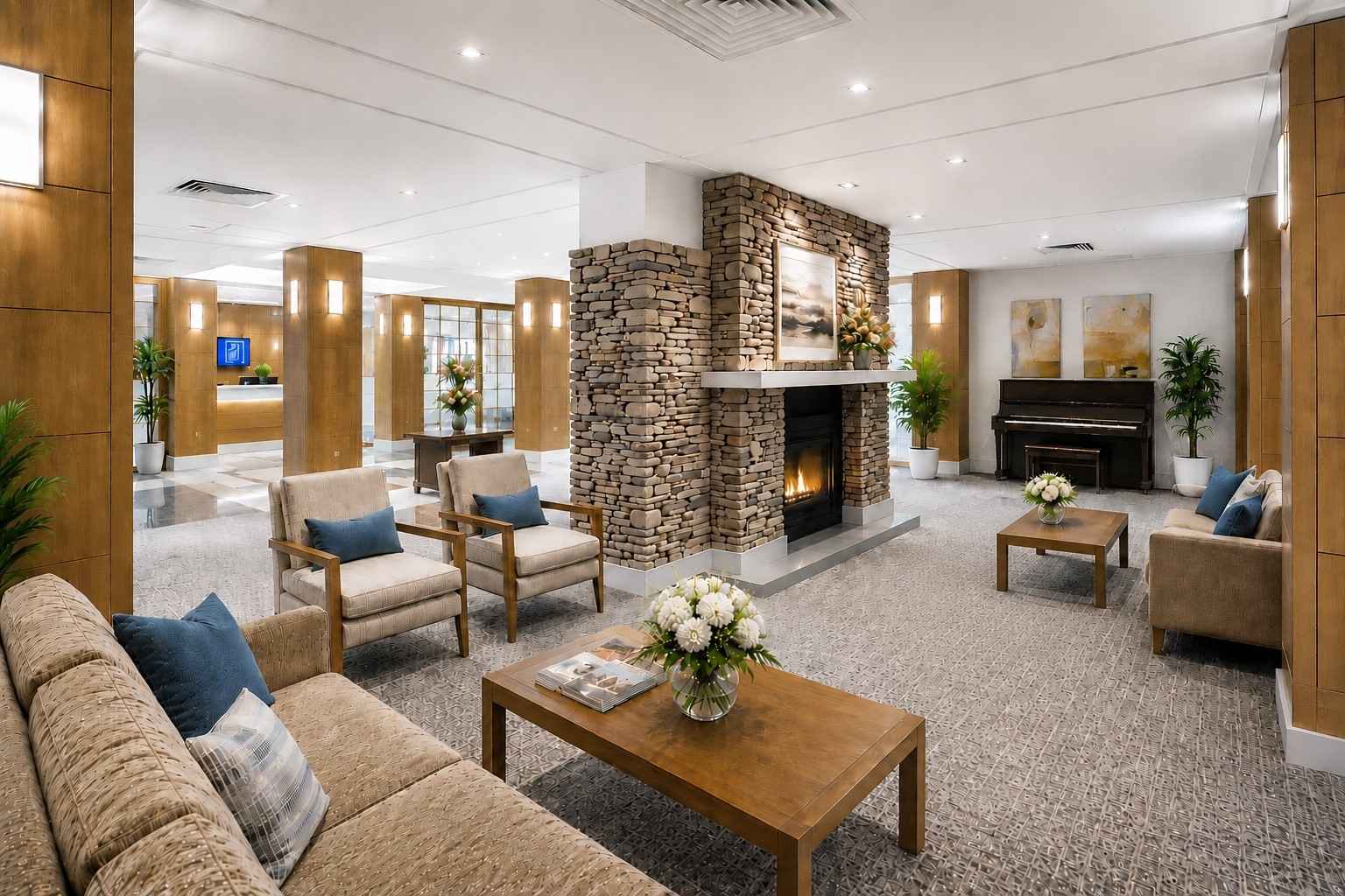 Premium two-bedroom apartment with beautiful east-facing garden views