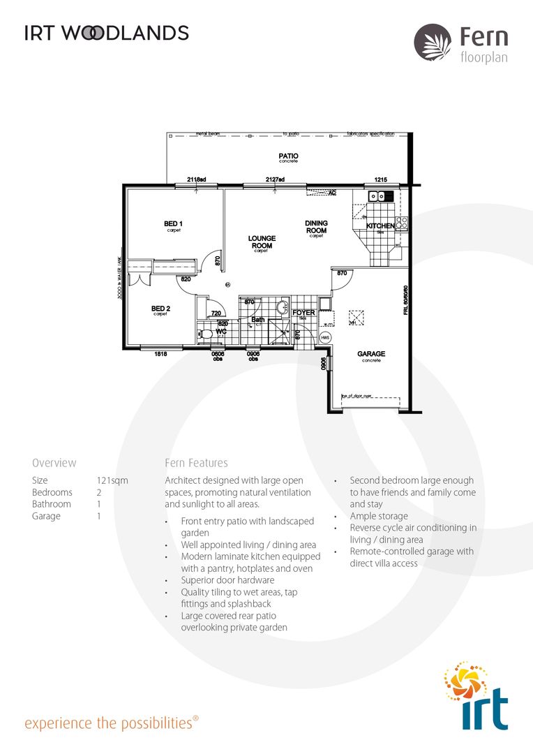 Unit 16: IRT Woodlands Retirement Village