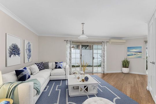 Rarely available 2 bedroom, spacious, immaculately presented ground floor villa