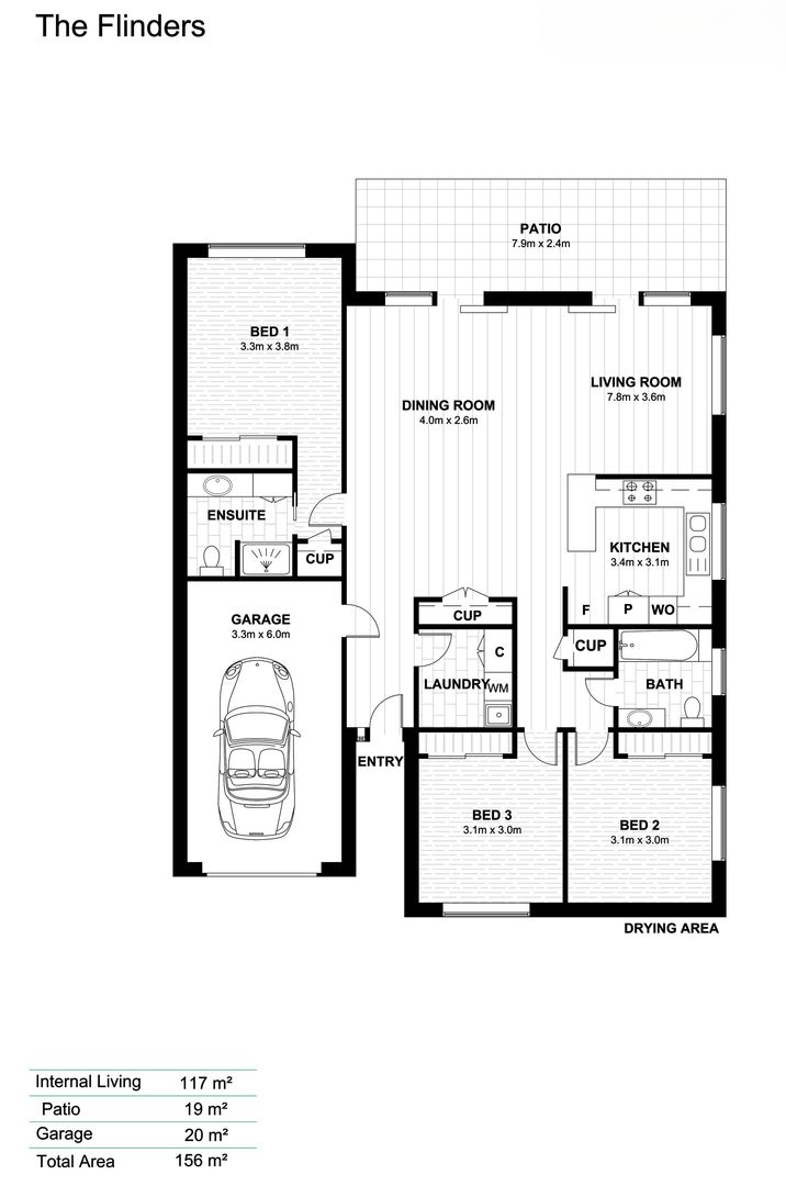 Spacious Home with North-Facing Entertaining Area