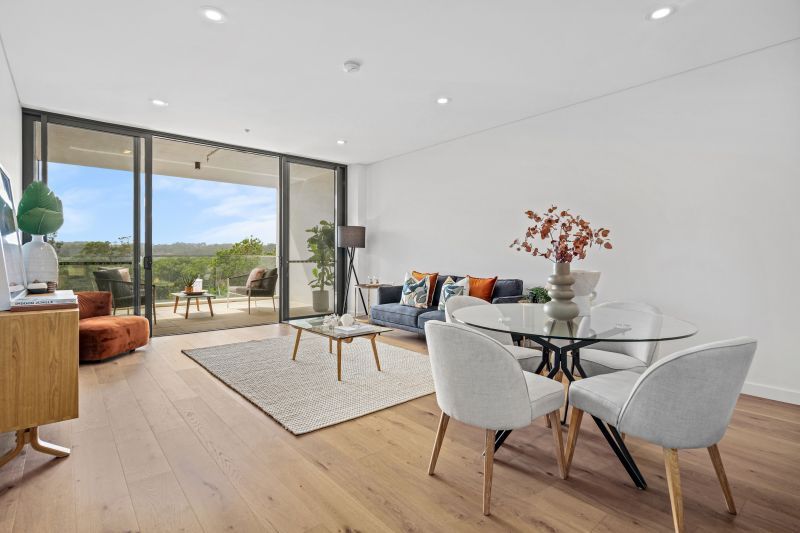 Surrounded by natural light