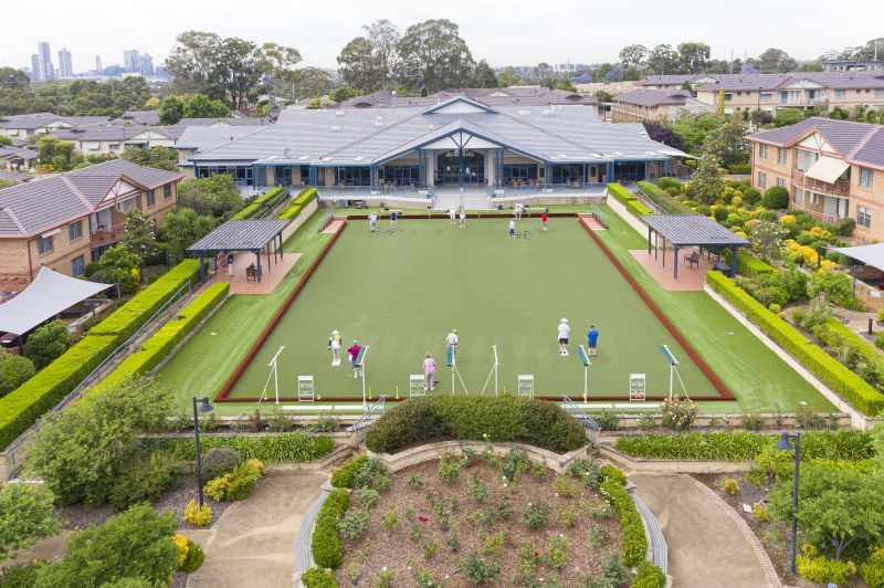 Open plan living with garden outlook