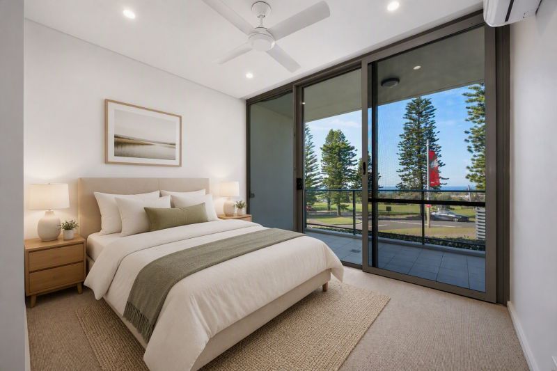 Oversized Two-Bedroom Apartment with Water Views