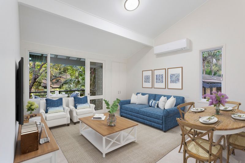 Rare 2-bedroom villa + large study