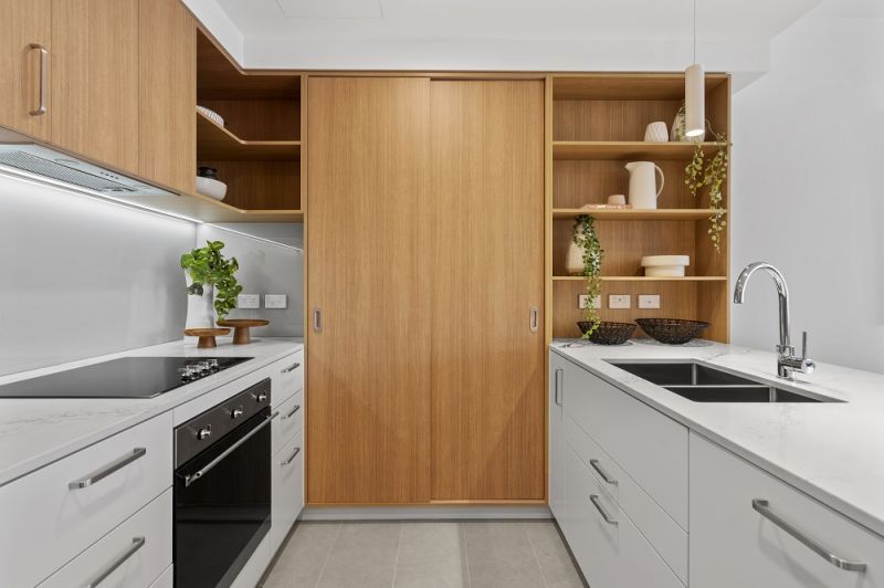 Bright and spacious, two-bedroom apartment with scenic views