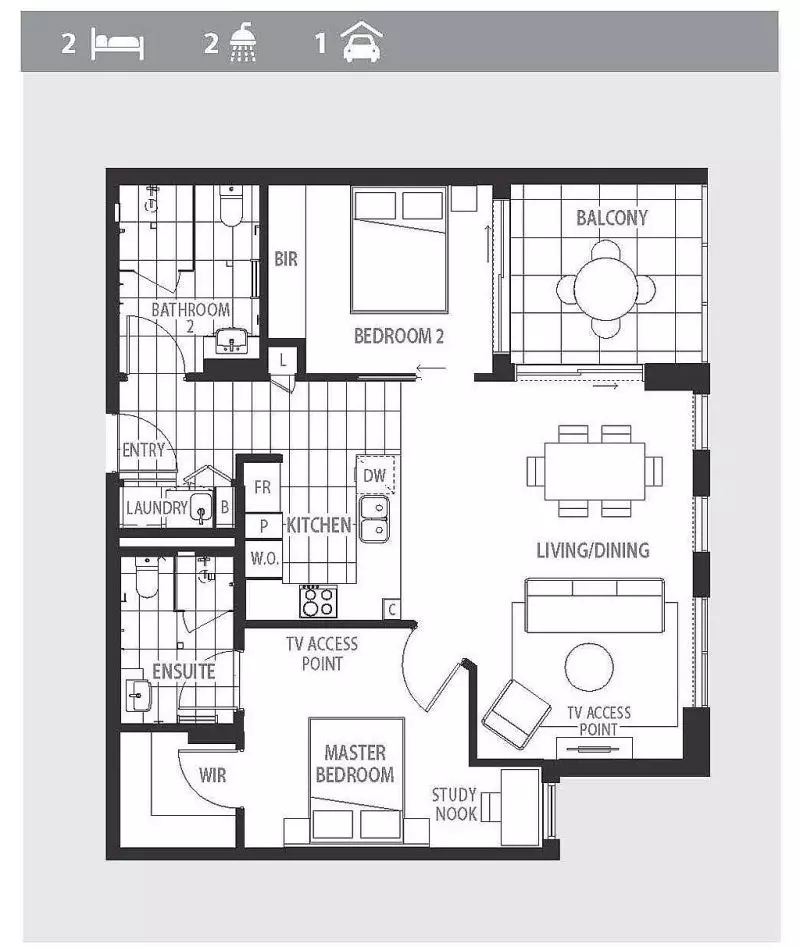 Newly renovated ground floor apartment!