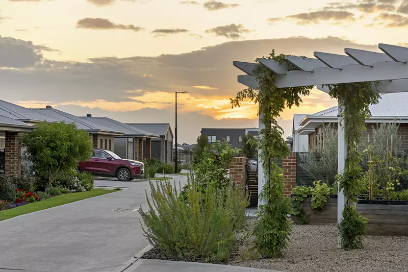 Modern Living with East-Facing Living Area and Backyard