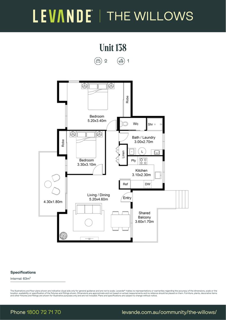 Two Bedroom | Villa 138