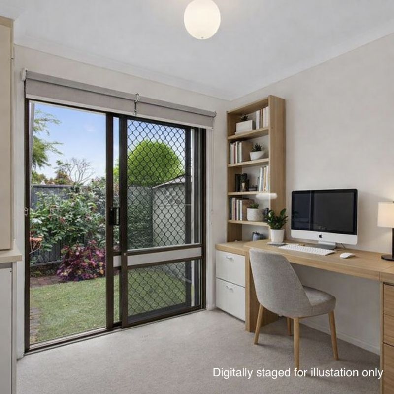 Private, Updated Unit with Courtyard in a Friendly Village Setting