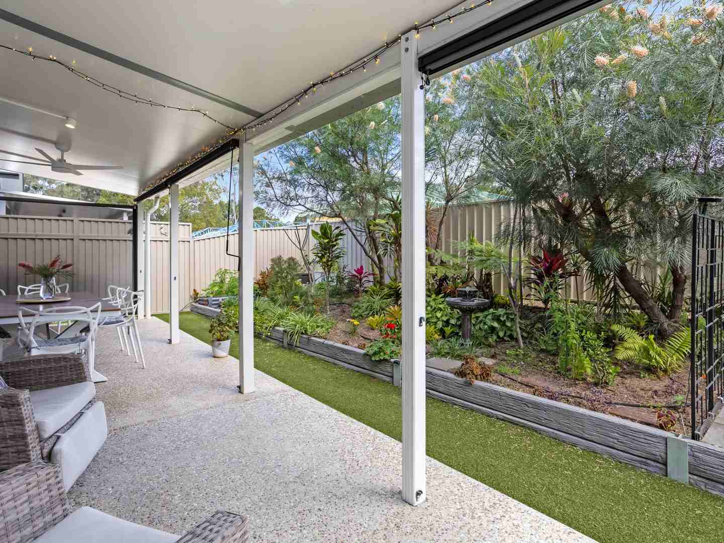 Garden Oasis with Spacious Outdoor Living