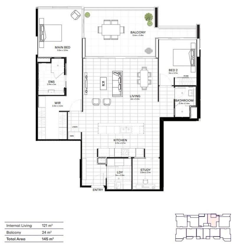 Luxury North Facing Apartment – Enquire Now
