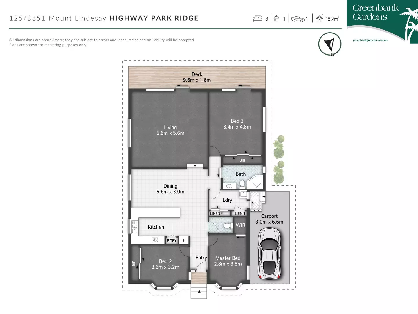 3-bedroom Home with bushland views - GREENBANK GARDENS