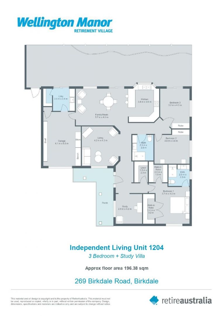 3 Bed plus Study Villa - Currently Under Refurbishment