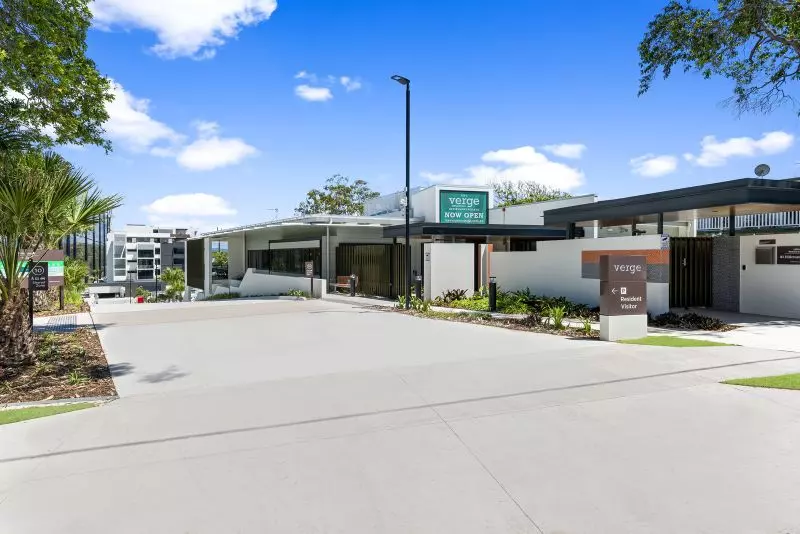 Contemporary north-facing apartment with spacious balcony