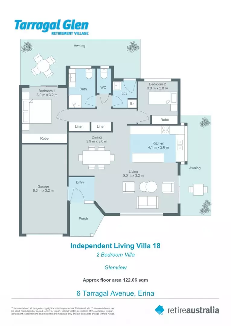 Stunning Villa within a stone's throw to 12 Acres of Parklands