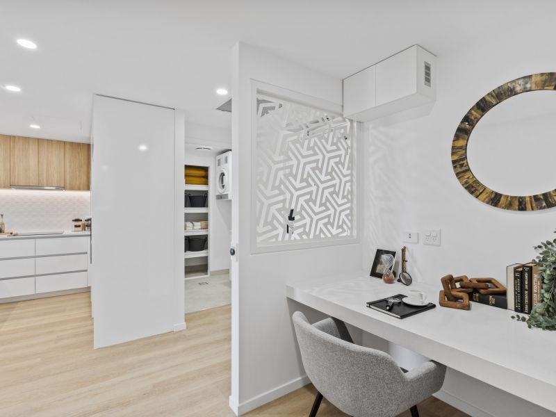 Open-plan two-bedroom apartment