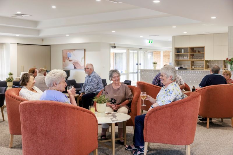 Relaxed retirement living in a unique two-bedroom villa