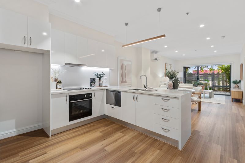 Beautiful architect designed 2 bed, 2 bath apartment on the ground floor.