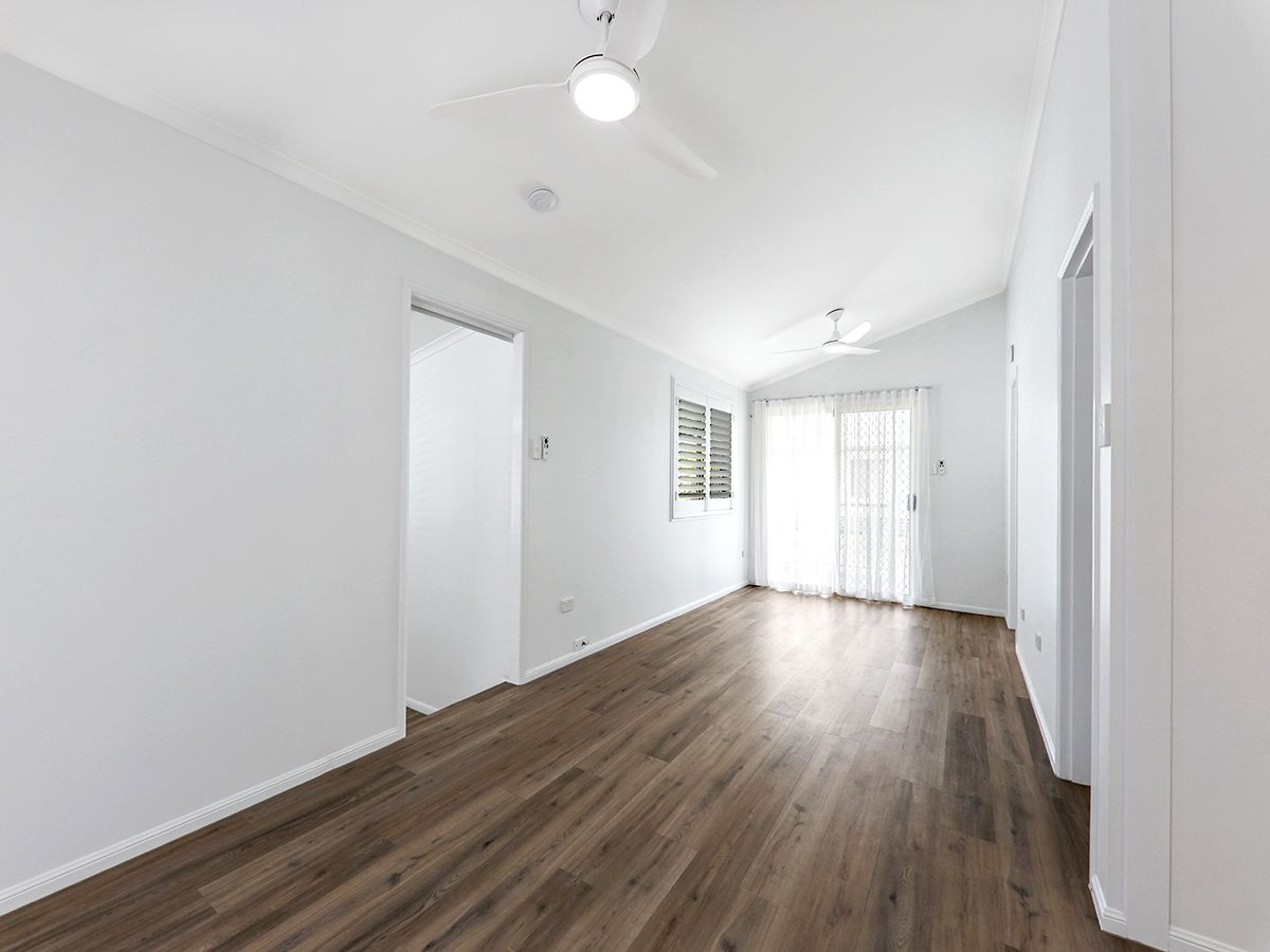 Pacific Palms Village - NEWLY Renovated Villa - Back Deck - SOLD