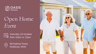 Oasis Redhead Open Home Event 