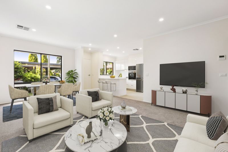 Beautiful two-bed villa on a large block