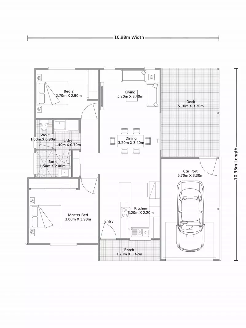 The perfect downsizer home