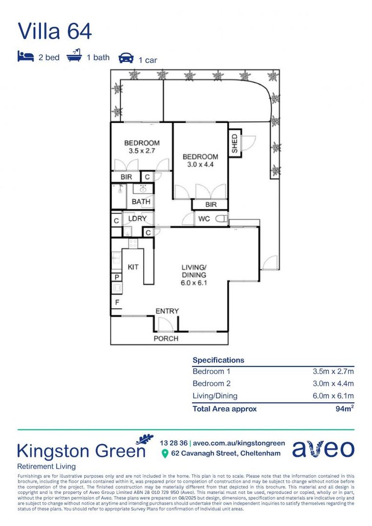 Peaceful Garden Villa – Currently Being Refurbished
