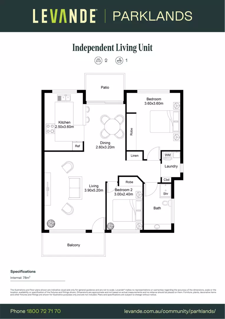 Two Bedroom | Villa 117