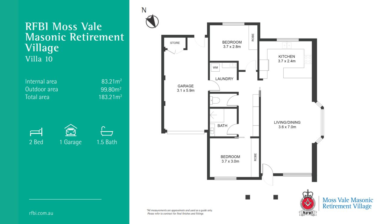 RFBI Moss Vale Masonic Retirement Village, Unit 10