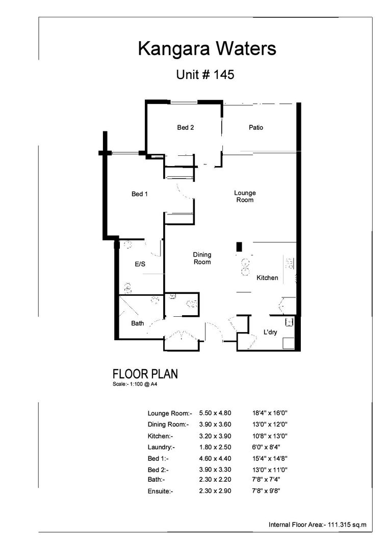 Unit 145: Kangara Waters Retirement Village