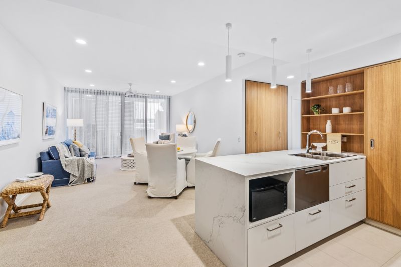 Spacious North-facing apartment with study and premium features