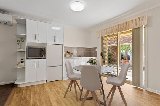 Stylish apartment with entry to internal courtyard