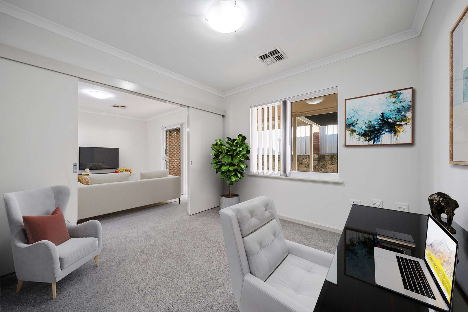 Delightful retirement villa with double garage